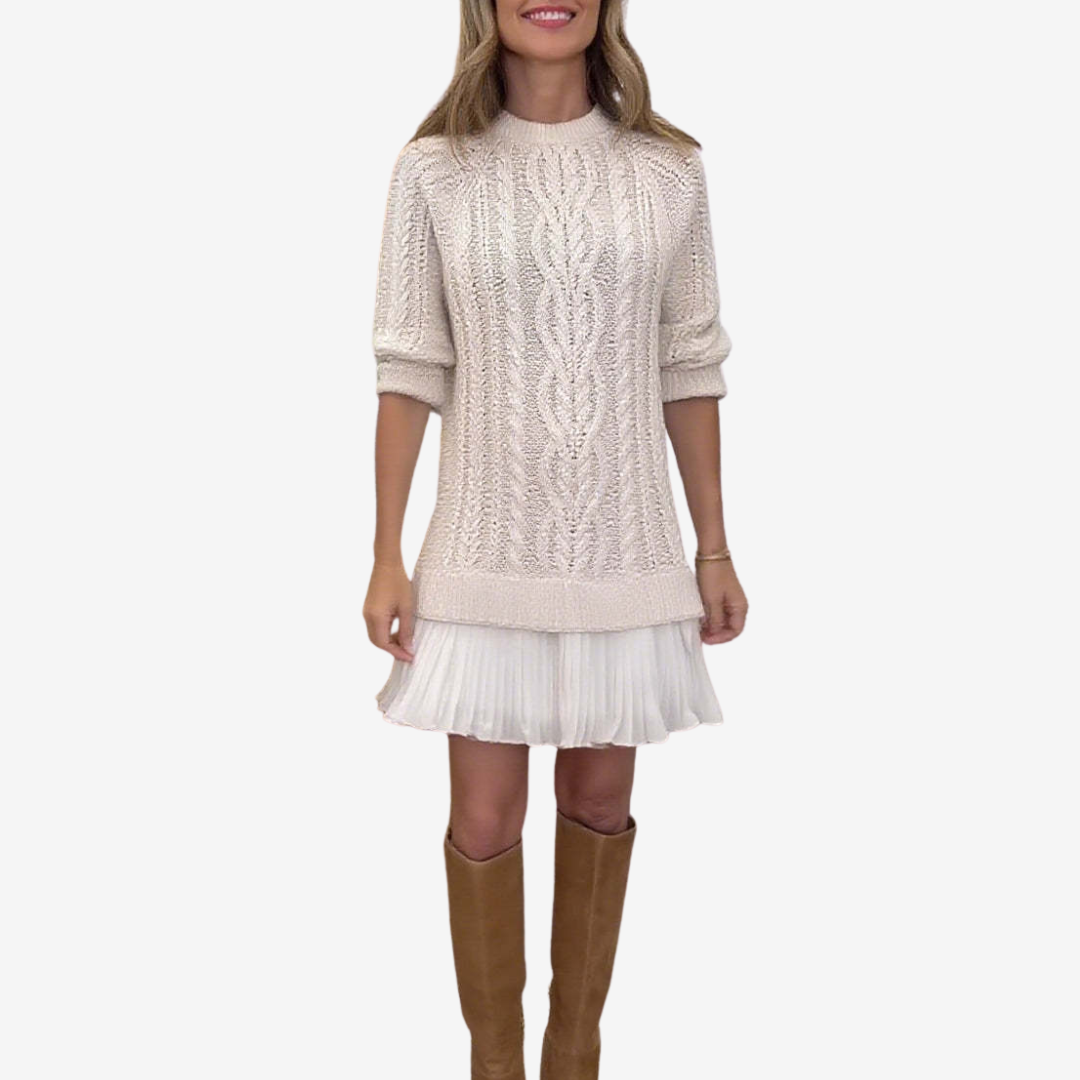 Éloise | Robe Pull en Maille