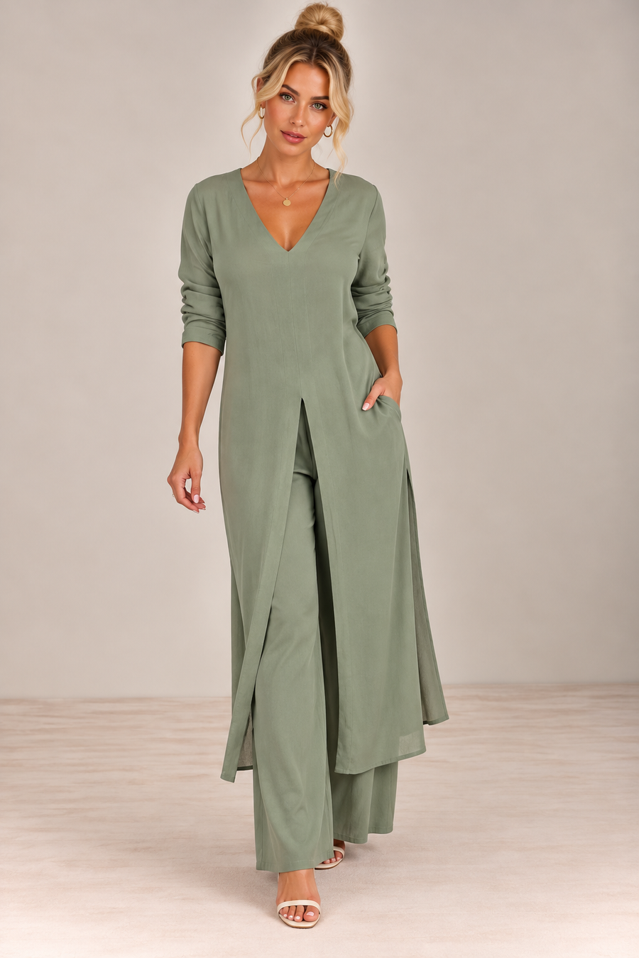 Margot - Ensemble Printanier Élégant
