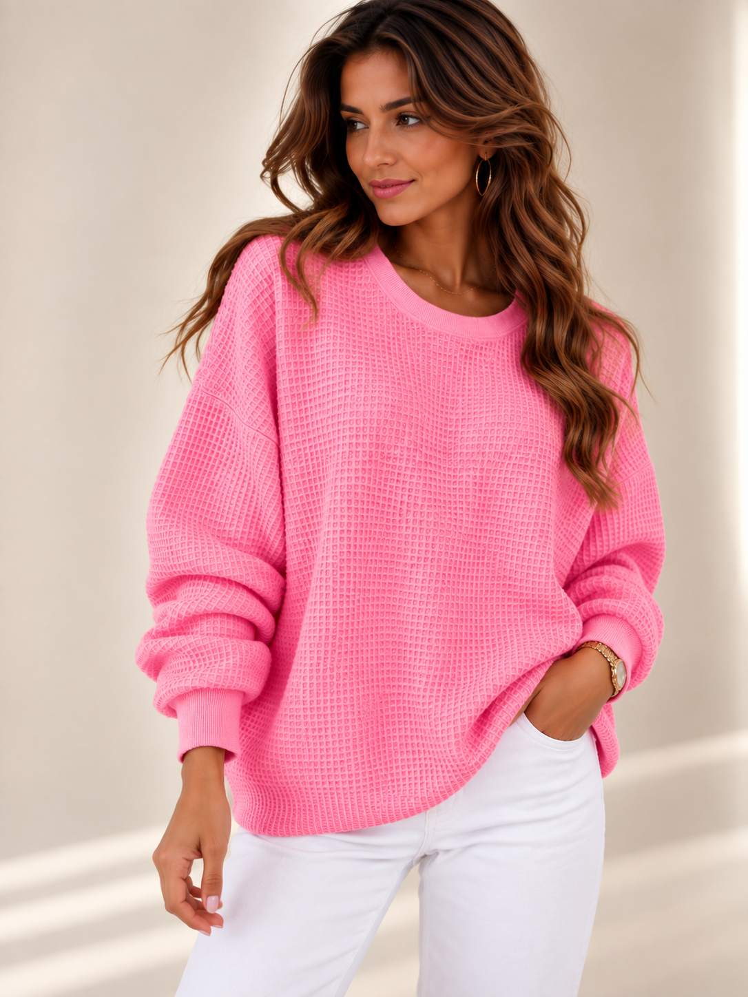 Nuria | Pull Gofrado Classique