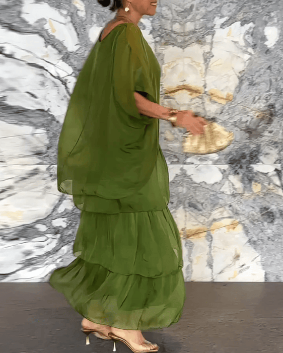 Lara | Robe longue fluide et élégante