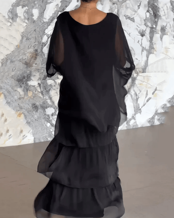 Lara | Robe longue fluide et élégante