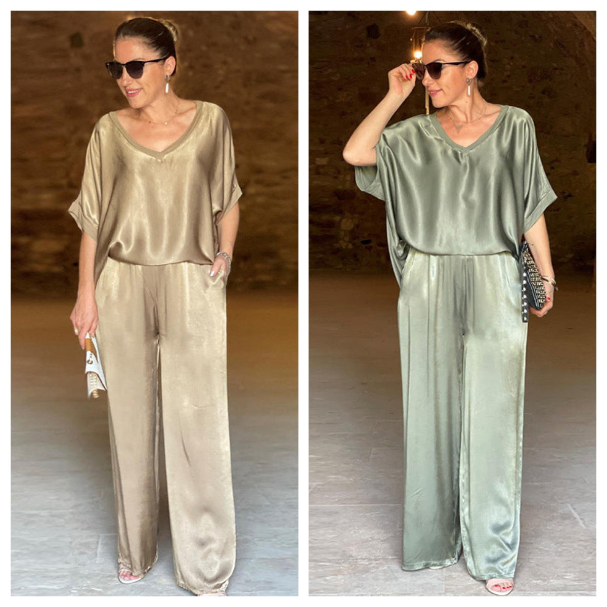 Pauline - Ensemble Satin Brillant