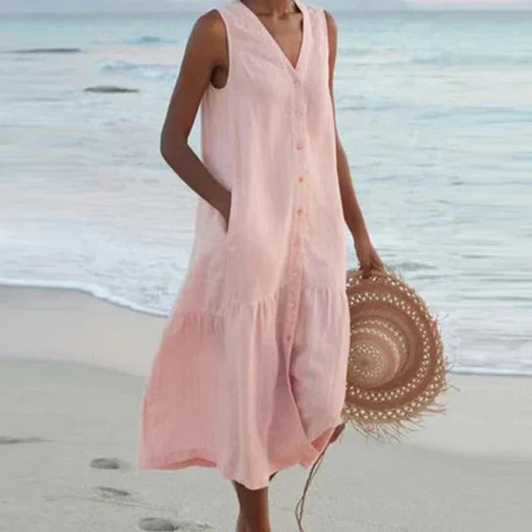 Alma - Robe Chemise D'Été