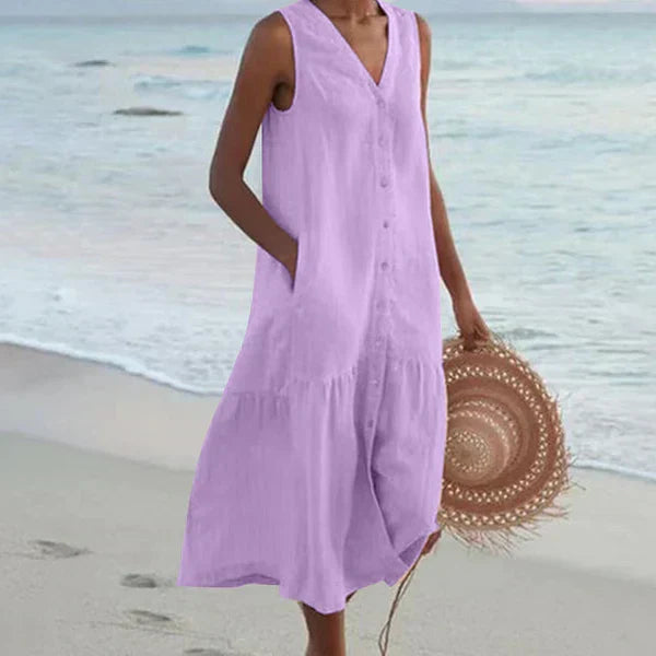 Alma - Robe Chemise D'Été