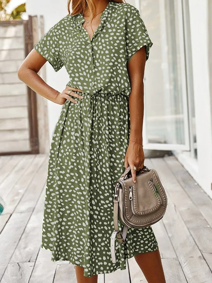 Edith - Robe Fluide Sophistiquée