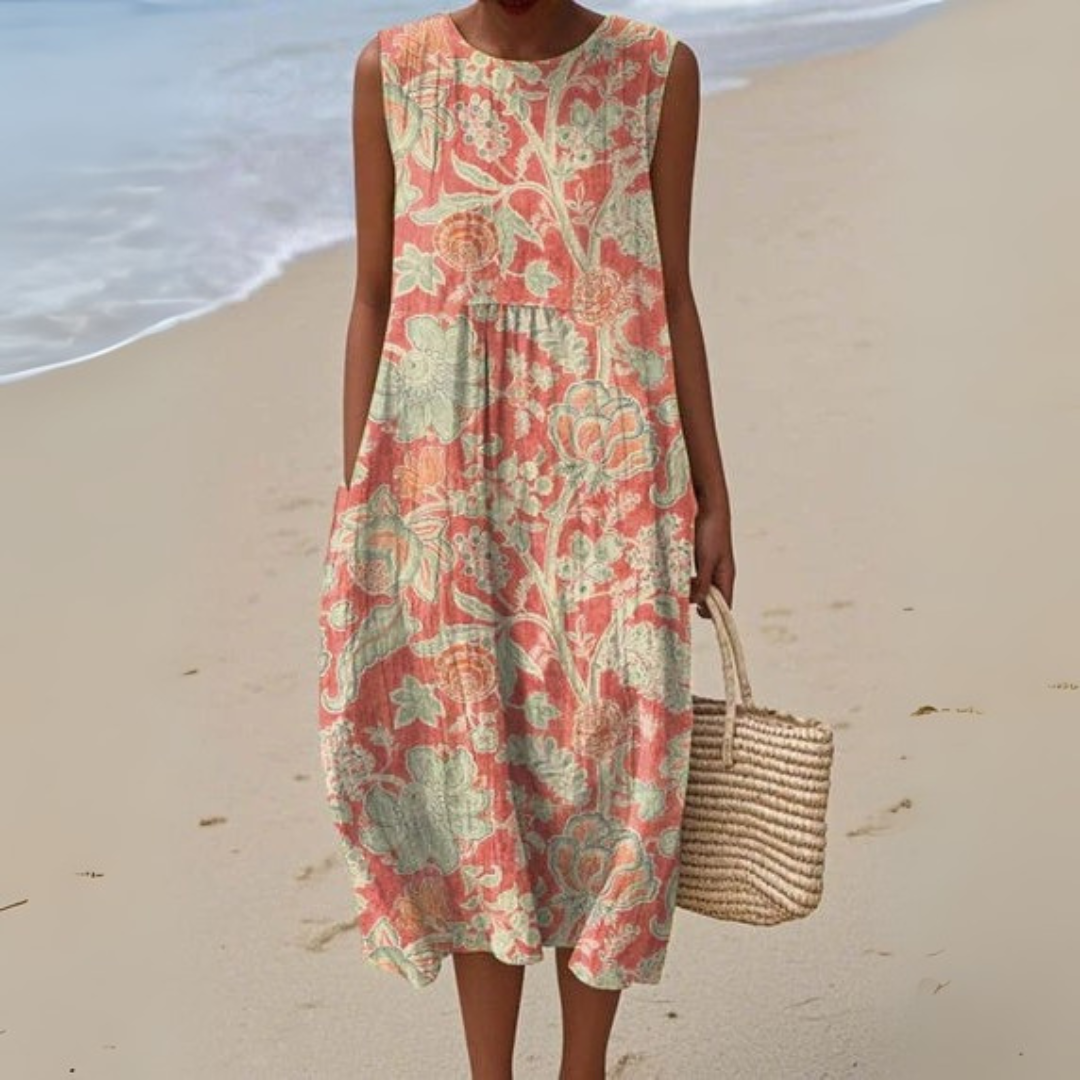 Lisa - Robe Vintage Fleurie