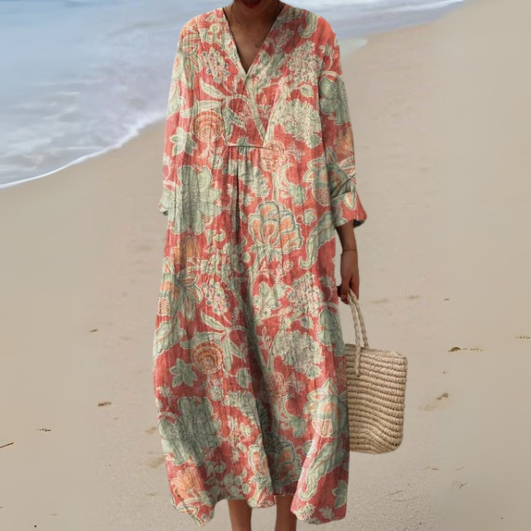 Lisa - Robe Vintage Fleurie