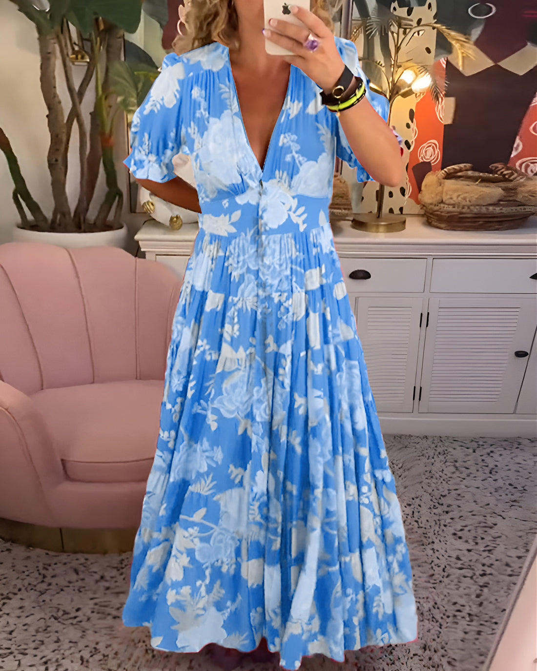 Gigi - Élégance Florale Décontractée