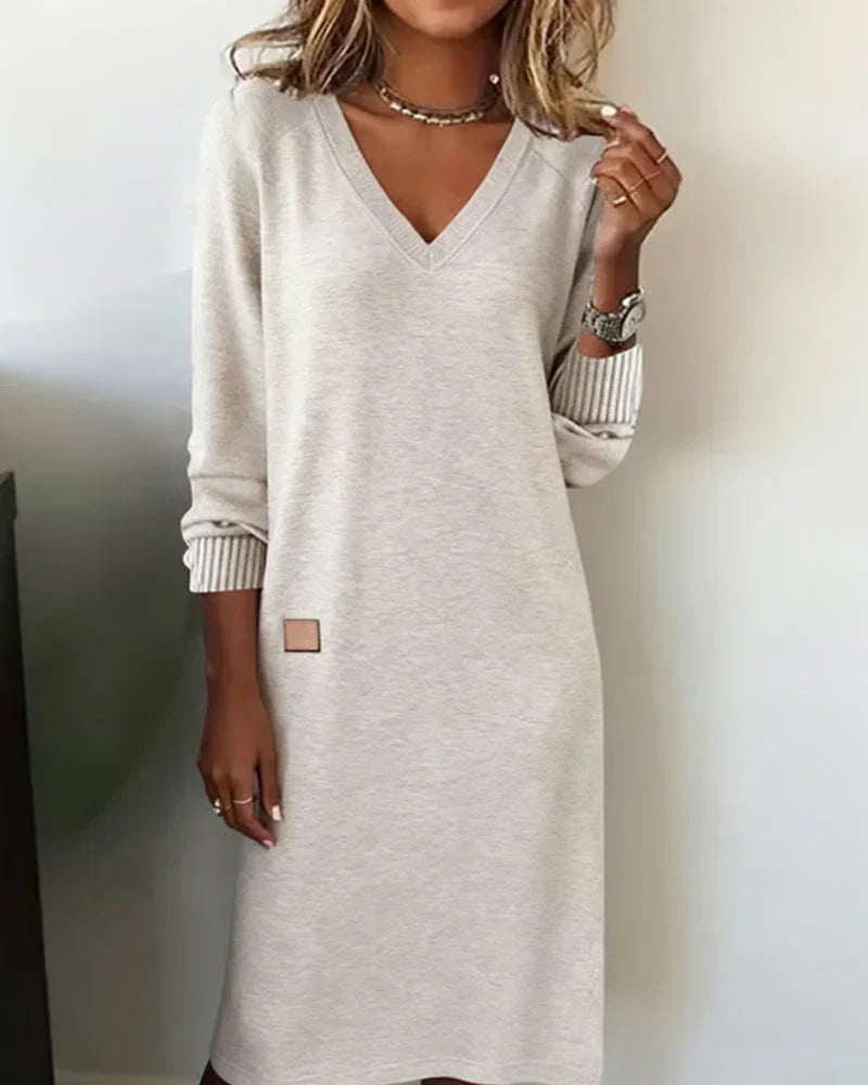 Lykke - Robe Tricotée Élégante