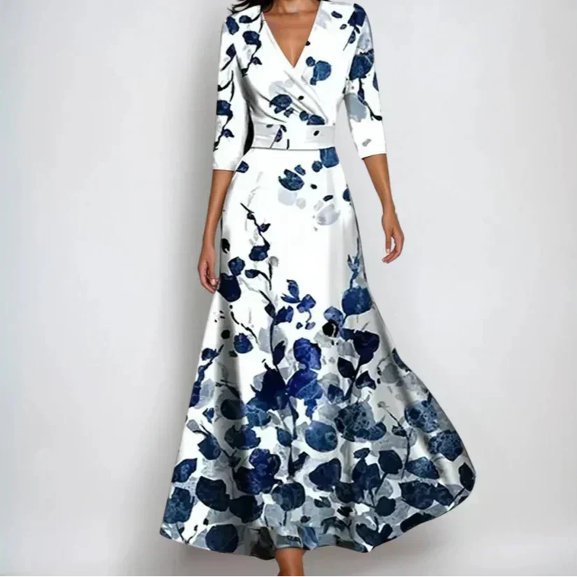 Emily - Robe Florale de Luxe