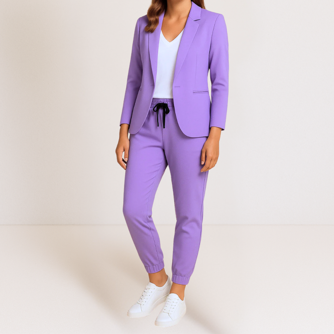 Monique - Élégant Costume Deux Pièces