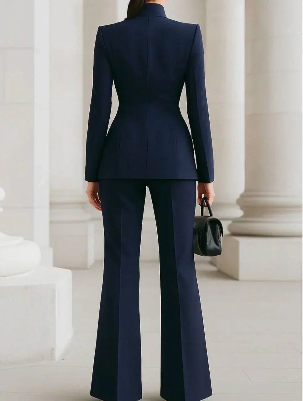 GIA | Ensemble blazer et pantalon palazzo