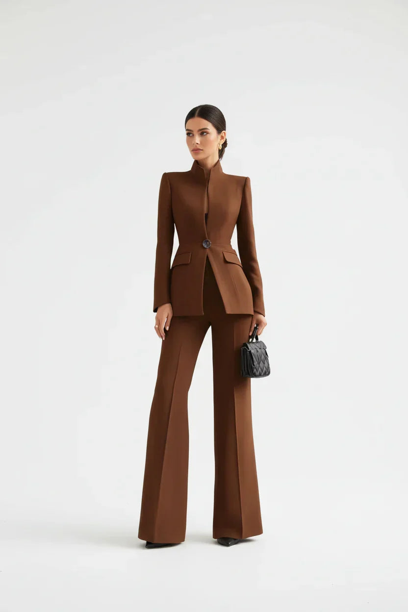 GIA | Ensemble blazer et pantalon palazzo