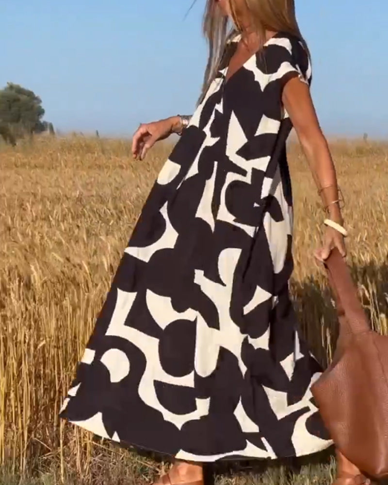 Stéphanie - Robe Chic Et Fluide