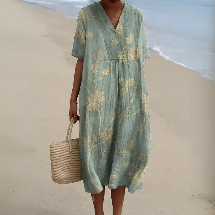 Aleyna - Robe d'été colorée