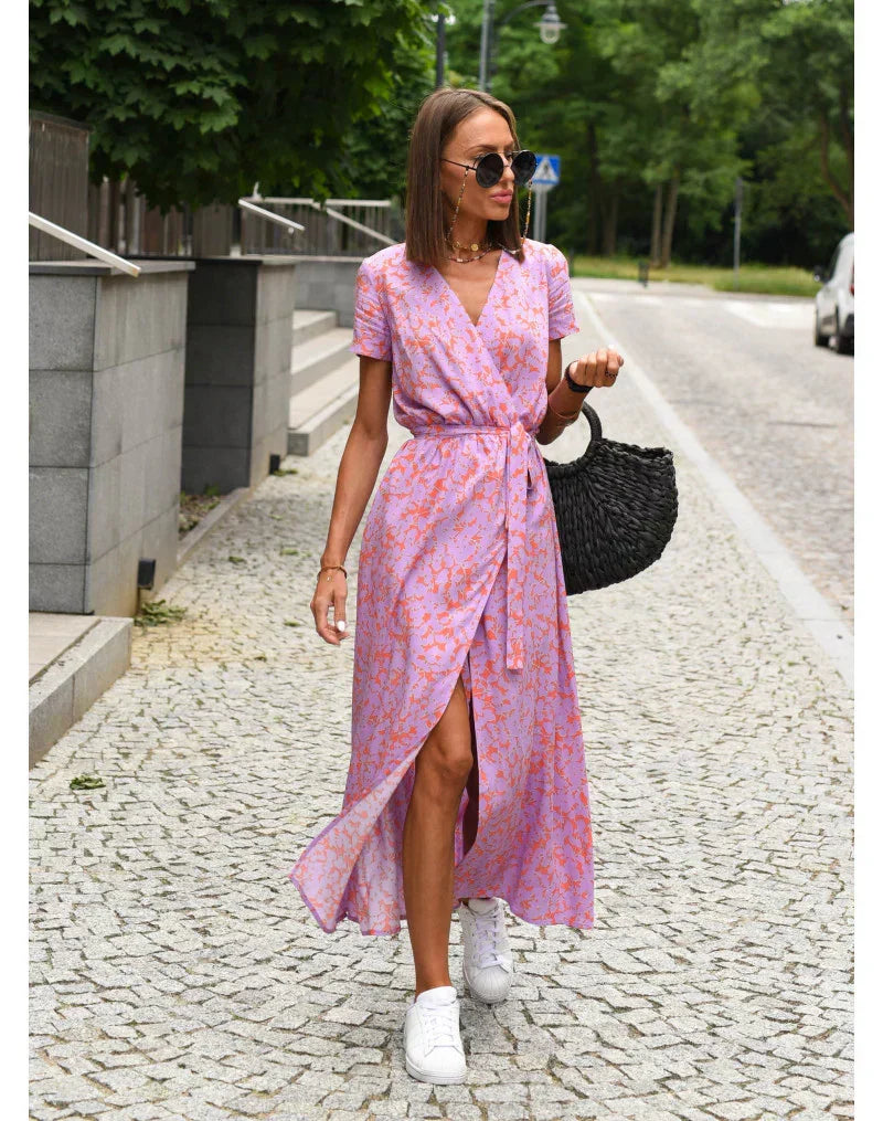Suzanne - Robe Élégante Fluide