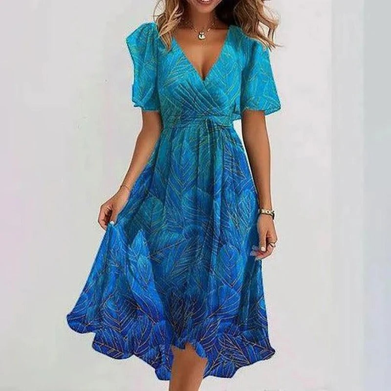 Yara - Robe Florale Élégante