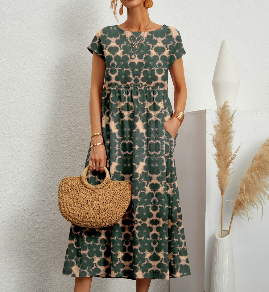 Deborah - Robe Florale Élégante