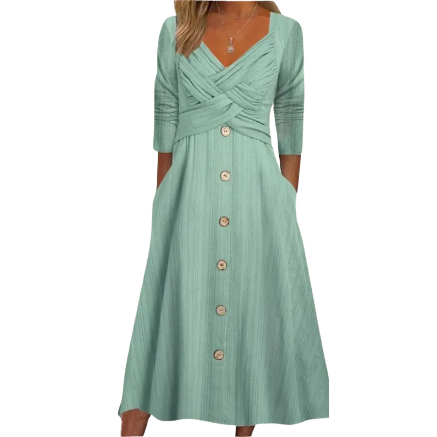 Ella - Élégante Robe Cache-Ventres