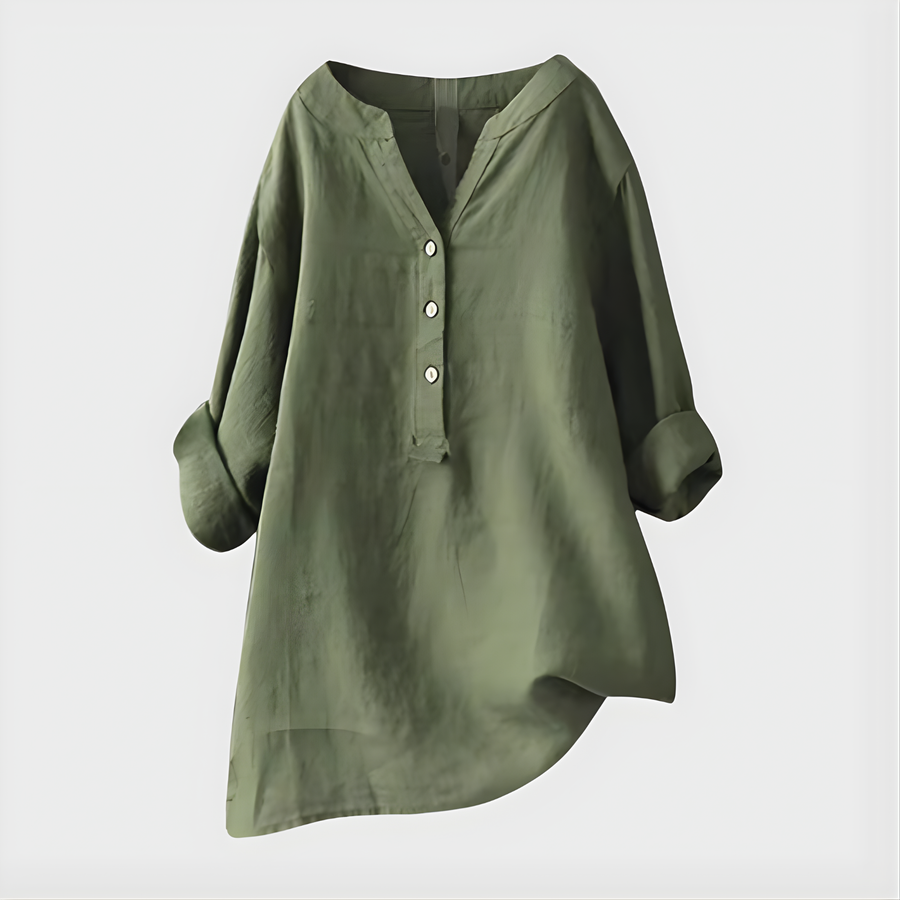Diane | Blouse élégante à col en V
