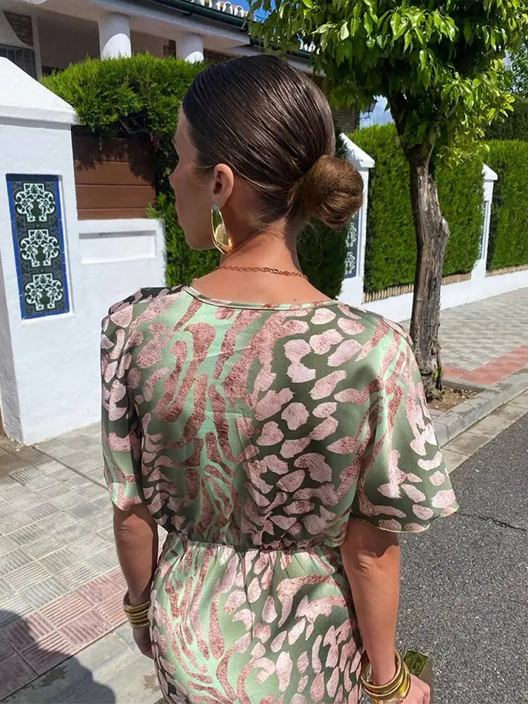Emmeline™ - ROBE MIDI CUIVRÉE